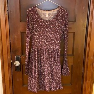 Floral printed super soft dress